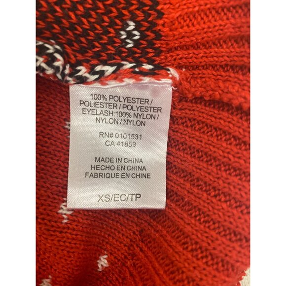 Coca-Cola Polar Bear Ugly Christmas Sweater XS Red/White Coca-Cola Logo - Picture 10 of 11